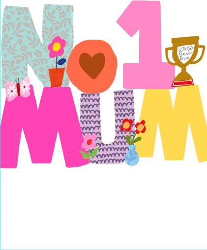 Picture of NO 1 MUM CARD
